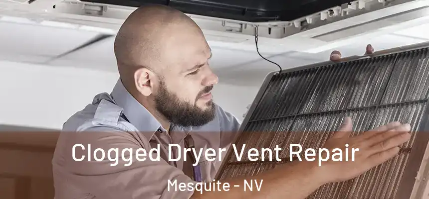 Clogged Dryer Vent Repair Mesquite - NV